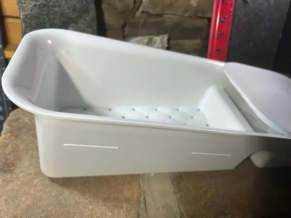 Kohler White Sink KOHLER Riverby Rinsing Colander with Cutting Board 1167299